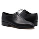 Pantofi de culoare neagra, PaPrezzo din Piele Naturala, Eleganti, marimea 42 EU
