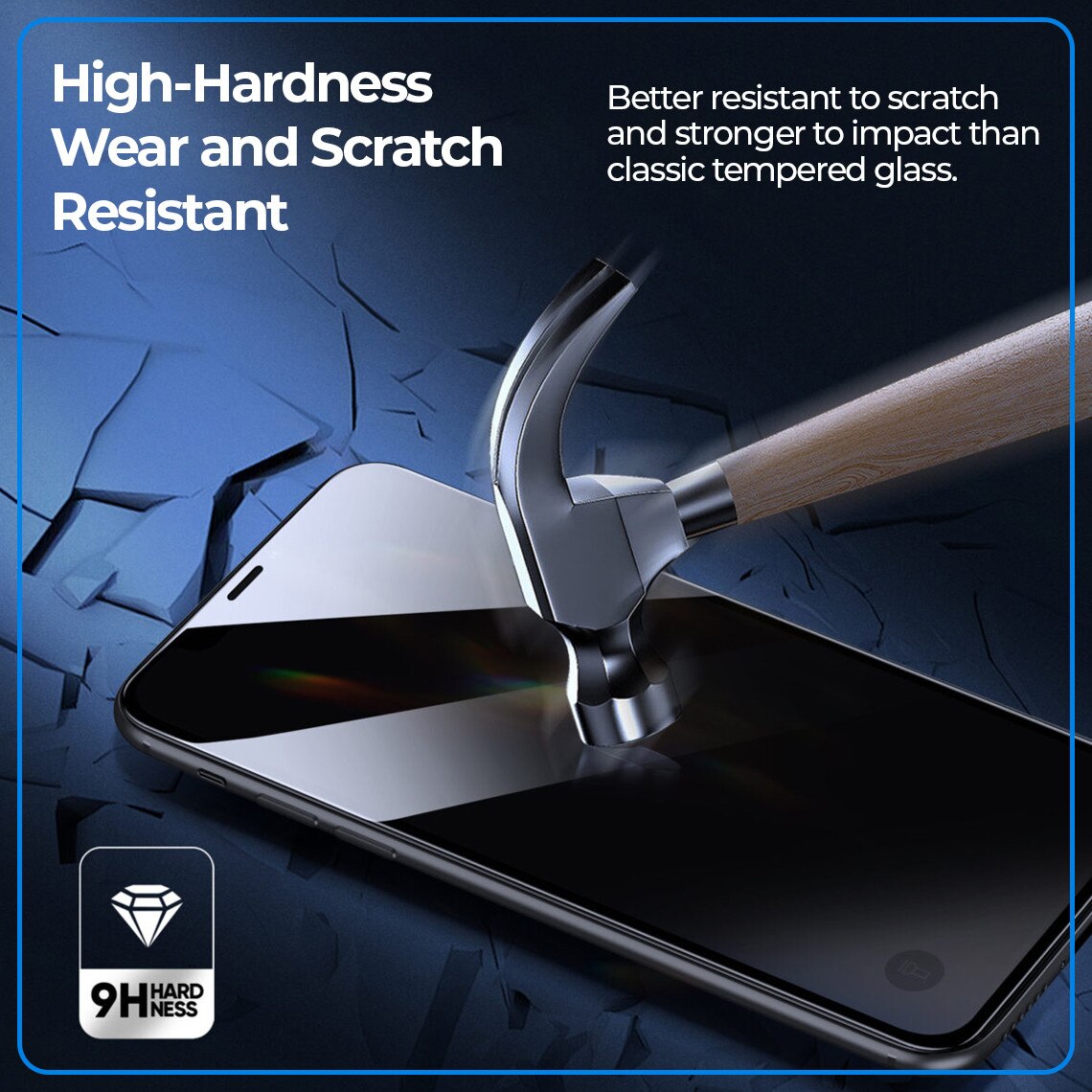 Folie Privacy pentru iPhone 11 - Tempered Glass, AntiSpy 6D, Full Glue - iShield®