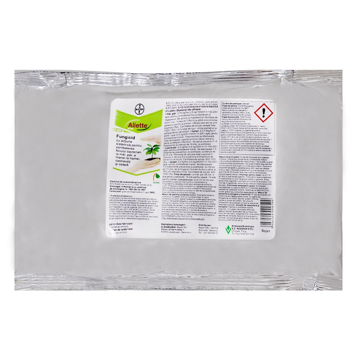 Fungicid Aliette 80 WG, 500 g