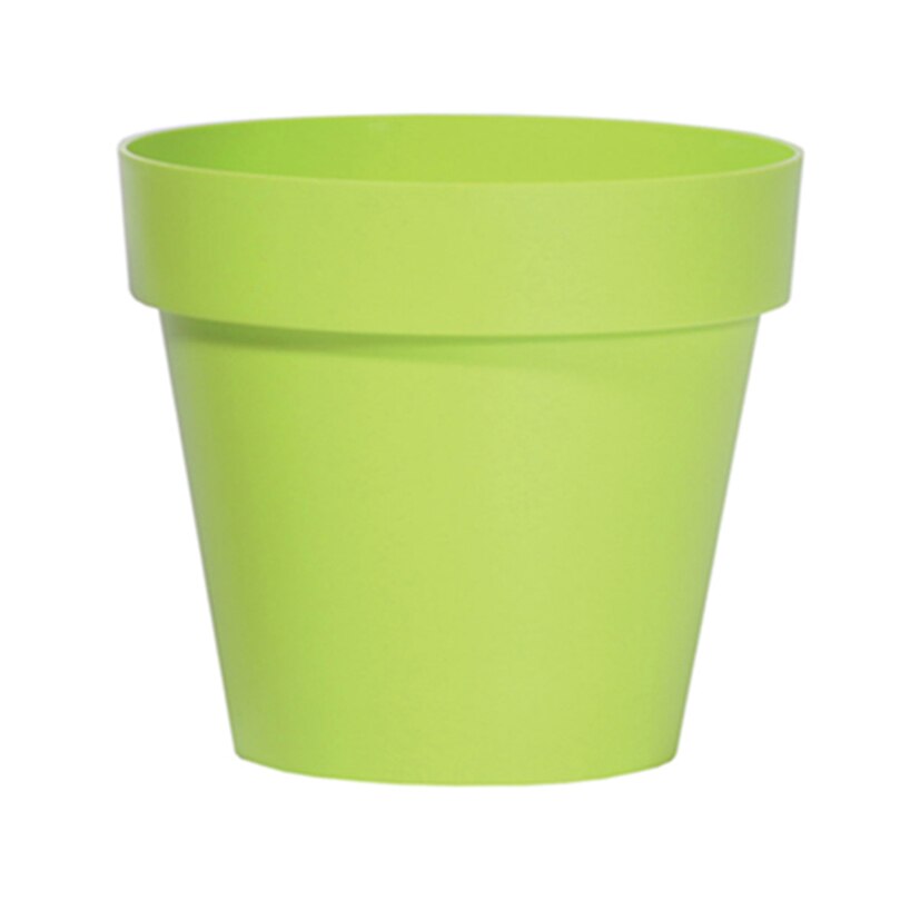 Ghiveci ProsperPlast, Cube, Ø25xH22.1 cm, 7 l, verde lime