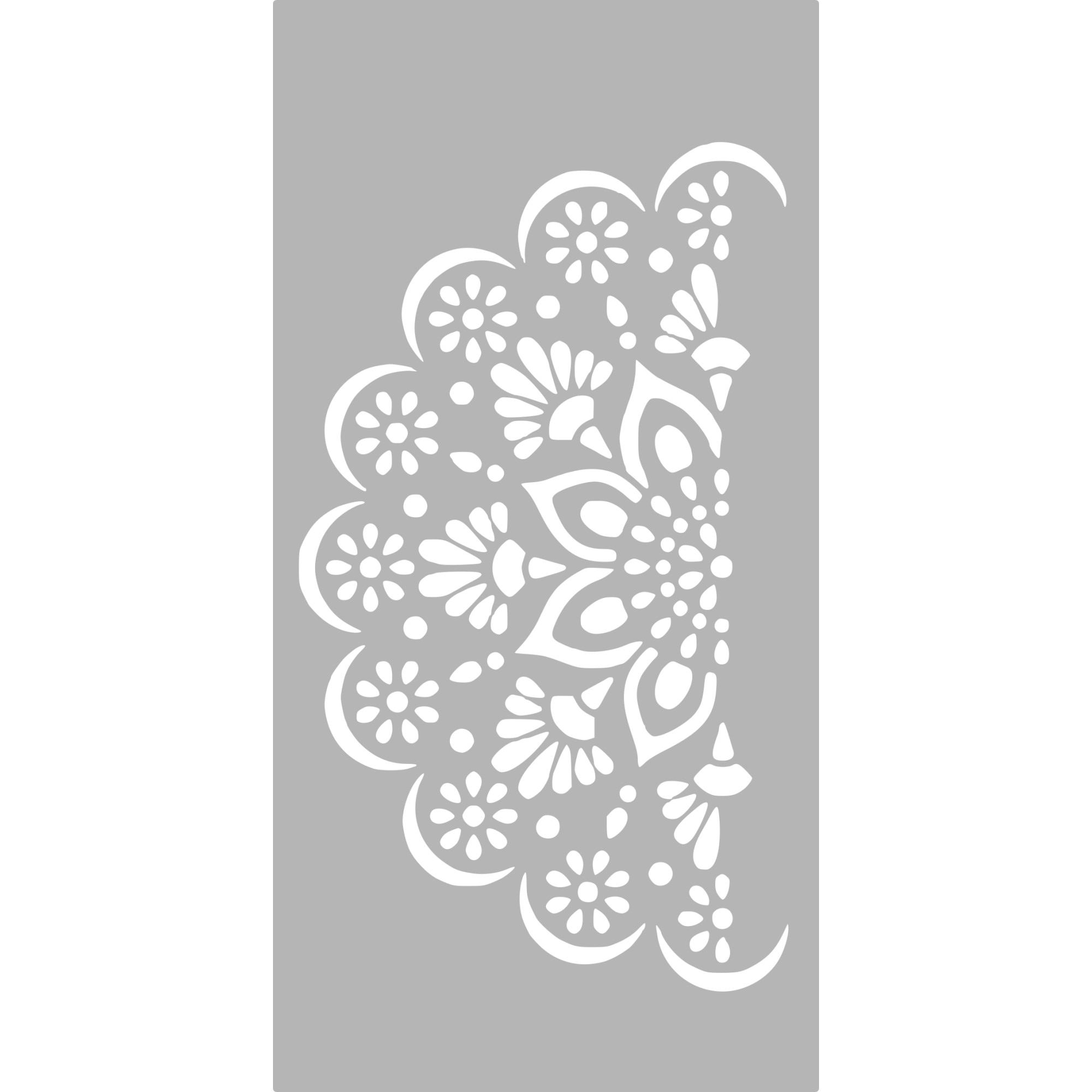 Sablon 58 x 29cm, 1/2 Mandala 4 - SP18