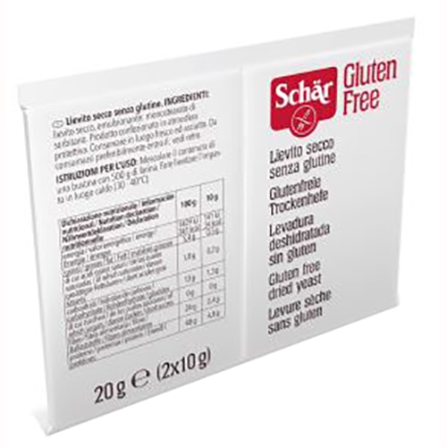 Drojdie uscata fara gluten Lievito Secco, Schar 20gr