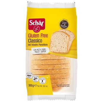 Paine clasica fara gluten Mastro Panettiere, Schar 300gr Paine clasica fara gluten Mastro Panettiere, Schar 300gr