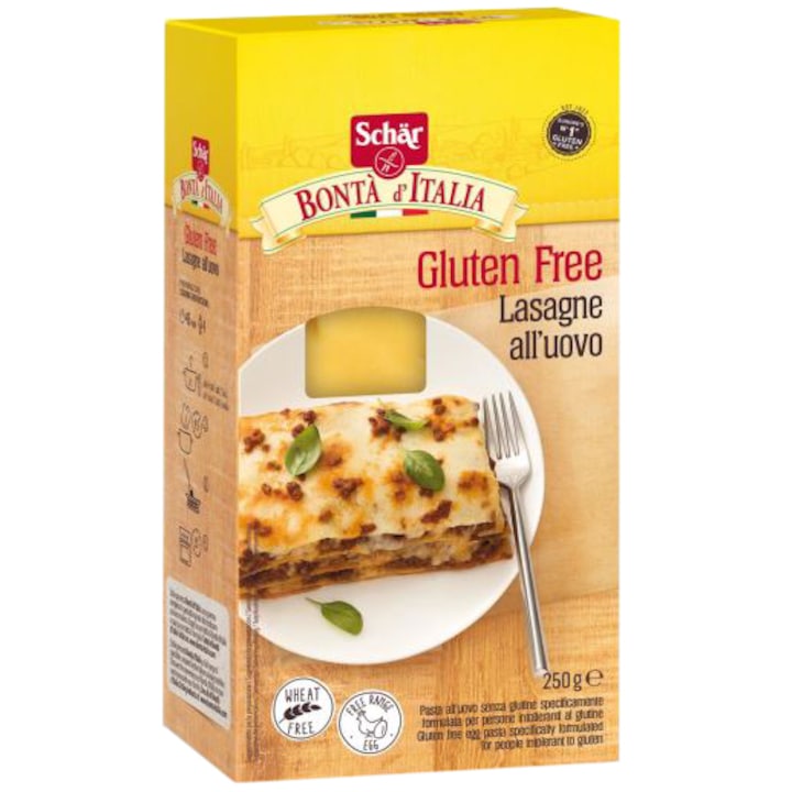 Foi de lasagna fara gluten , Schar 250gr