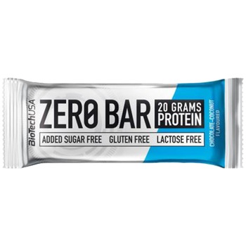 Baton proteic cocos, fara gluten si zahar, Biotech 50gr Baton proteic cocos, fara gluten si zahar, Biotech 50gr