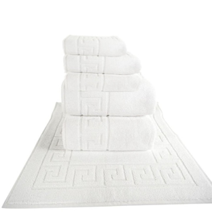 Set 7 prosoape Artemis, Bumbac, model Grek, Home, Hotel, Horeca