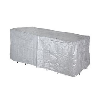 Prelata set scaune, 308x138x89cm, Gri argintiu Prelata set scaune, 308x138x89cm, Gri argintiu