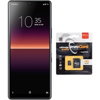 Telefon mobil Sony Xperia L4, Dual SIM, 64GB, 4G, Black + Card de memorie MicroSDXC 64GB
