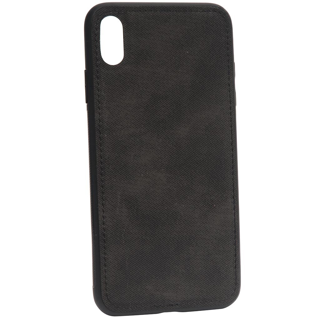 Husa de protectie pentru Samsung Galaxy A10, Denim Jeans Black, anti-alunecare, rezistent la uzura