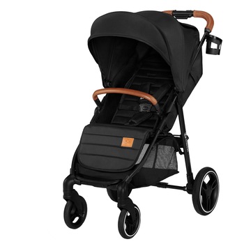 Carucior sport Kinderkraft Grande, de la nastere, Negru Carucior sport Kinderkraft Grande, de la nastere, Negru