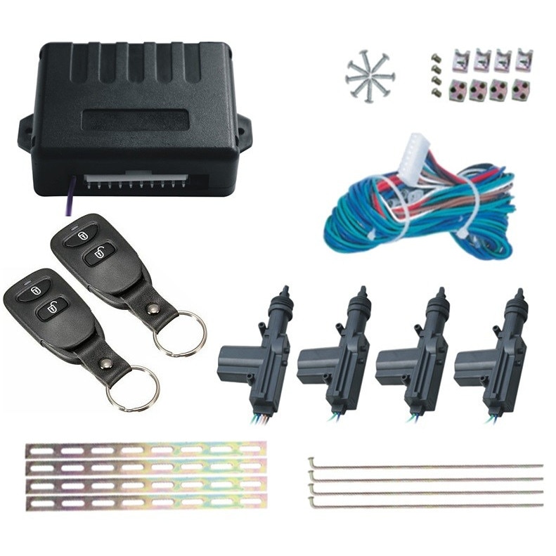 Inchidere centralizata cu 4 actuatoare si doua telecomenzi KC-5001R