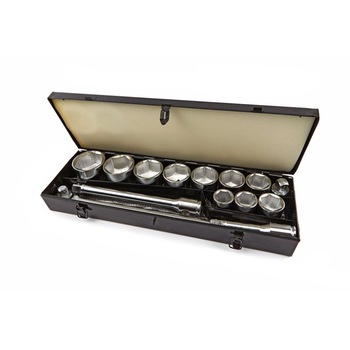 Trusa tubulare 1'', HBM, clichet, 36-80 mm, 14 piese Trusa tubulare 1'', HBM, clichet, 36-80 mm, 14 piese