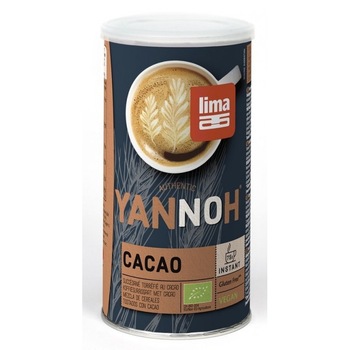 Cafea din cereale Yannoh® Instant cu cacao bio 175g, Lima Cafea din cereale Yannoh® Instant cu cacao bio 175g, Lima