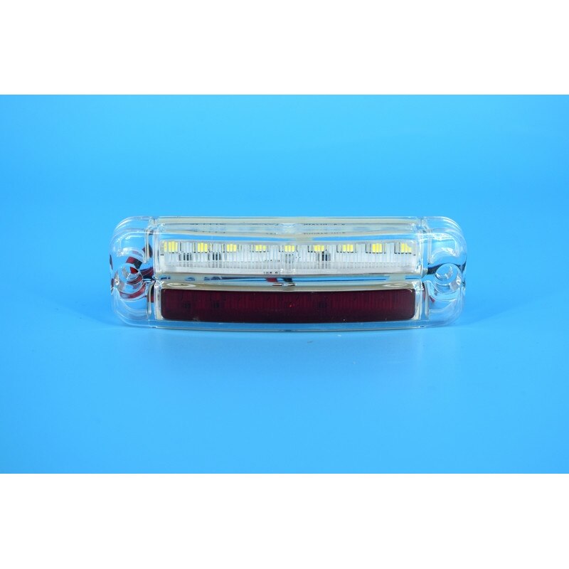 Странична лампа с LED 12-24V бяло/червено - eMAG.bg