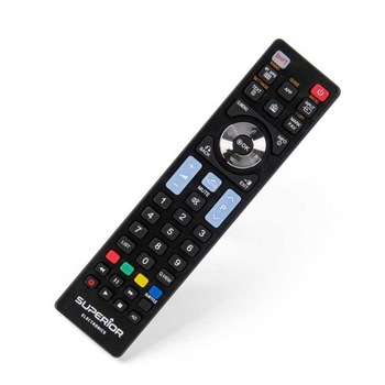Telecomanda universala, Superior, compatibila LG, distanta maxima de operare 10m, negru Telecomanda universala, Superior, compatibila LG, distanta maxima de operare 10m, negru