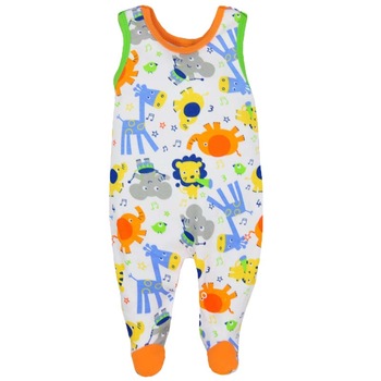 Salopeta fara maneci fetite Koala Zoo 3171P, Multicolor, 68 cm Salopeta fara maneci fetite Koala Zoo 3171P, Multicolor, 68 cm