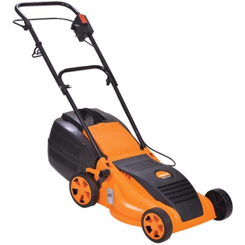 Masina electrica de tuns gazonul Villager Villy 1300 E, motor inductie, 1300 W, 32 cm latime taiere, 3 trepte de taiere, 35 l sac colector Masina electrica de tuns gazonul Villager Villy 1300 E, motor inductie, 1300 W, 32 cm latime taiere, 3 trepte de taiere, 35 l sac colector