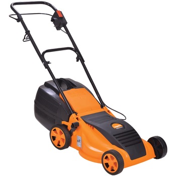 Masina electrica de tuns gazonul Villager Villy 1600 E, motor inductie, 1600 W, 42 cm latime taiere, 3 trepte de taiere, 35 l sac colector Masina electrica de tuns gazonul Villager Villy 1600 E, motor inductie, 1600 W, 42 cm latime taiere, 3 trepte de taiere, 35 l sac colector