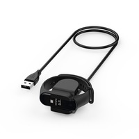 cablu de incarcare cu prindere directa pentru bratara fitness xiaomi mi band 4 usb  negru imagen 42_0_
0