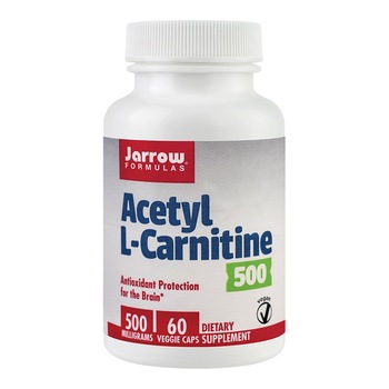 Supliment alimentar Acetyl L-Carnitine 500mg Jarrow Formulas, 60 capsule Secom Supliment alimentar Acetyl L-Carnitine 500mg Jarrow Formulas, 60 capsule Secom