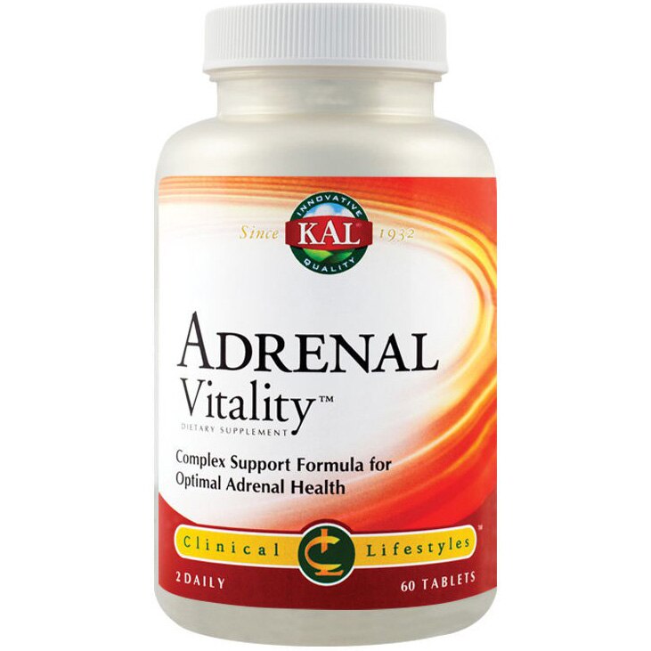Supliment alimentar Adrenal Vitality Kal, 60 tablete Secom