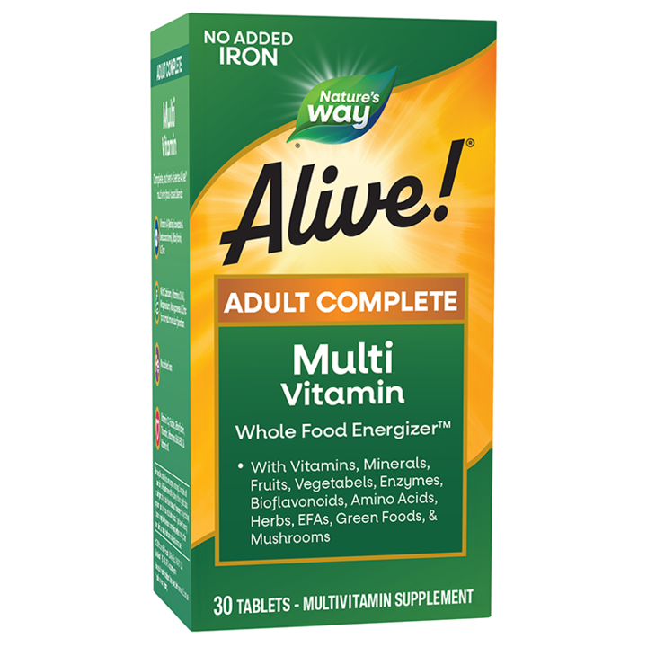 Supliment alimentar Alive Nature's Way ,Secom, 30 tablete