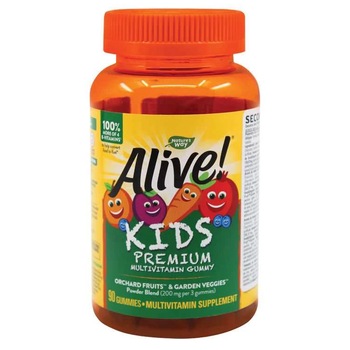 Supliment alimentar Alive Gummies Nature's Way, 90 jeleuri gumate Secom Supliment alimentar Alive Gummies Nature's Way, 90 jeleuri gumate Secom