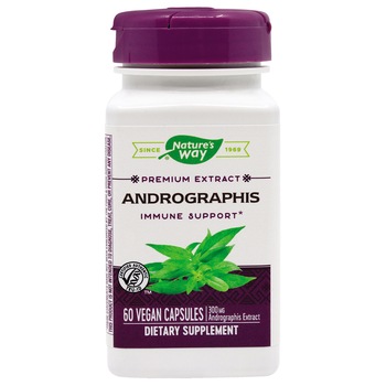 Supliment alimentar Andrographis SE Nature's Way, 60 capsule Secom Supliment alimentar Andrographis SE Nature's Way, 60 capsule Secom