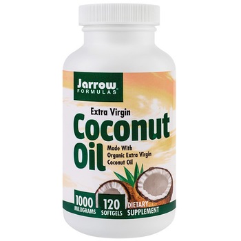 Supliment alimentar Coconut Oil Extra Virgin 1000mg, 120 capsule Secom Supliment alimentar Coconut Oil Extra Virgin 1000mg, 120 capsule Secom