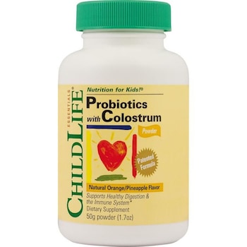 Supliment alimentar Colostrum with Probiotics Childlife Essentials, 50g Secom Supliment alimentar Colostrum with Probiotics Childlife Essentials, 50g Secom