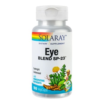 Supliment alimentar Eye Blend Solaray, 100 capsule Secom Supliment alimentar Eye Blend Solaray, 100 capsule Secom