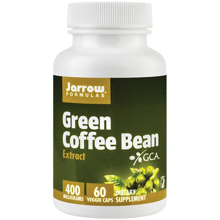 Supliment alimentar Green Coffee Bean 400mg Jarrow Formulas, 60 capsule Secom