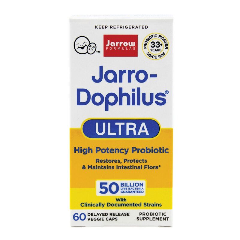 Probiotice Jarro-Dophilus Ultra flacon cu 60 capsule, Secom