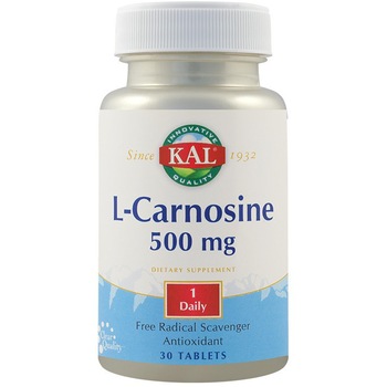 Supliment alimentar L-Carnosina 500mg Kal, 30 tablete Secom Supliment alimentar L-Carnosina 500mg Kal, 30 tablete Secom