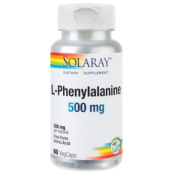 Supliment alimentar L-Phenylalanine 500mg Solaray, 60 capsule Secom Supliment alimentar L-Phenylalanine 500mg Solaray, 60 capsule Secom