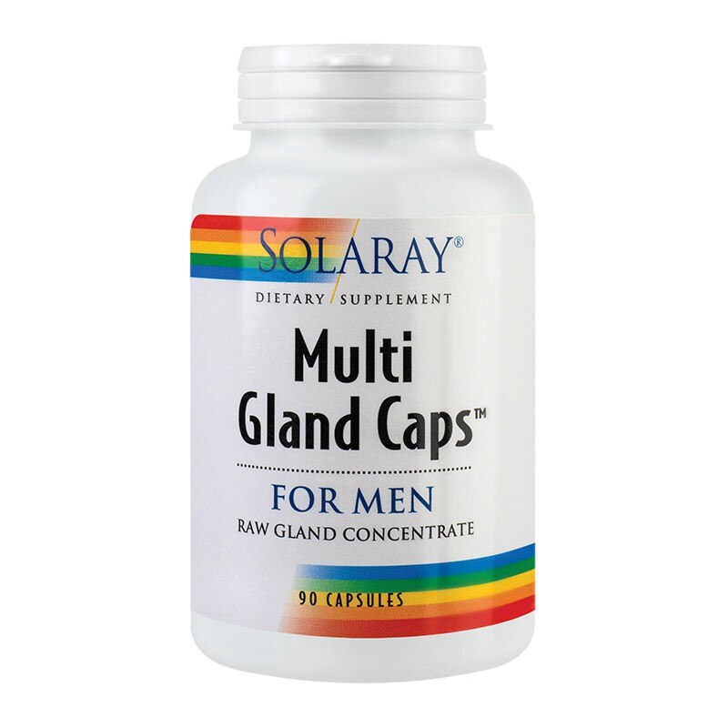 Supliment alimentar Multi Gland Caps for Men Solaray, 90 capsule Secom