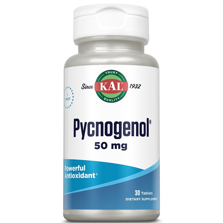 Supliment alimentar Pycnogenol 50mg Kal, 30 tablete Secom