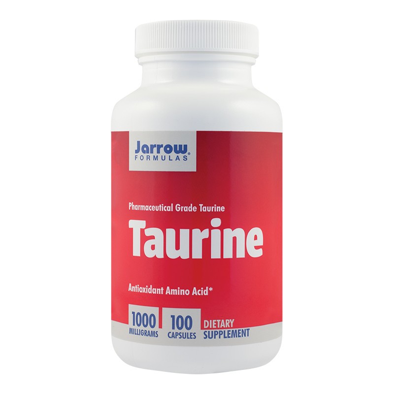 Supliment alimentar Taurine 1000 mg, Antioxidant Amino Acid Jarrow Formulas, 100 capsule Secom