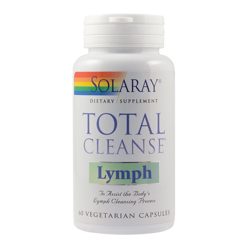 Supliment alimentar Total Cleanse Lymph Solaray, 60 capsule Secom