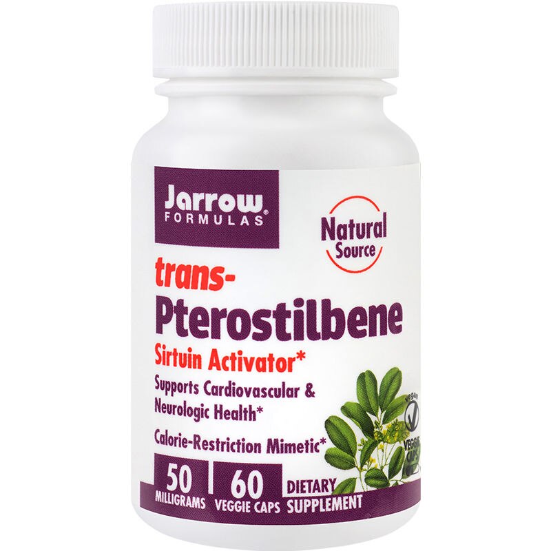 Supliment alimentar Trans - Pterostilbene 50mg Jarrow Formulas, 60 capsule Secom