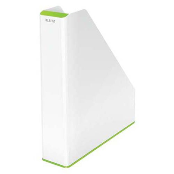 Suport documente, LEITZ, Plastic, 73 mm, Alb