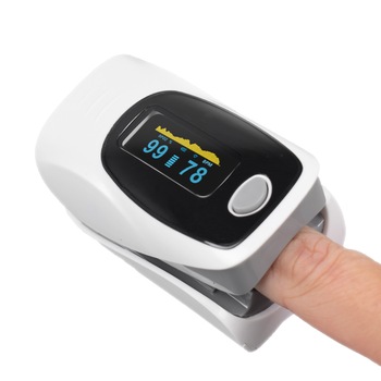 Pulsoximetru IMDK, Alb/Gri, Display OLED , Indica nivelul de saturatie a oxigenului din sange, Masoara rata pulsului, Avertizare sonora, 4 pozitii de citire a textului, Puls Oximetru Pulsoximetru IMDK, Alb/Gri, Display OLED , Indica nivelul de saturatie a oxigenului din sange, Masoara rata pulsului, Avertizare sonora, 4 pozitii de citire a textului, Puls Oximetru