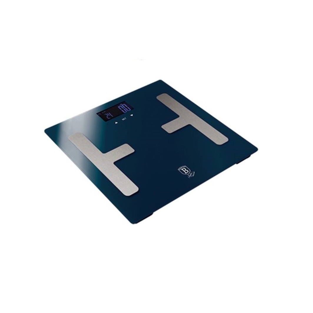 Cantar baie digital Berlinger Haus BH-9101,greutate maxima 180 kg,culoarea albastru