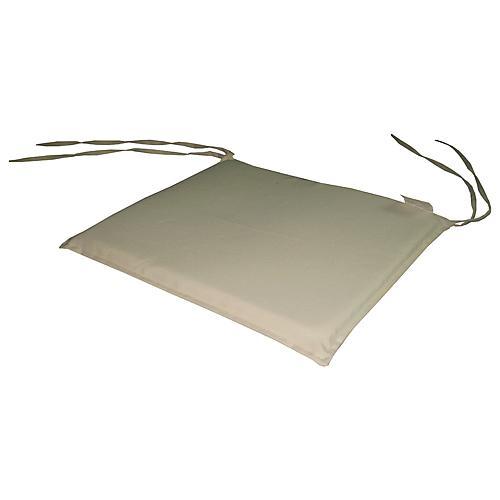 Perna patrata pentru scaun, crem 39x36x2 cm