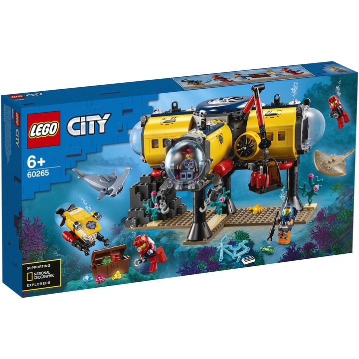 LEGO City - База за изследване на океана 60265, 497 части