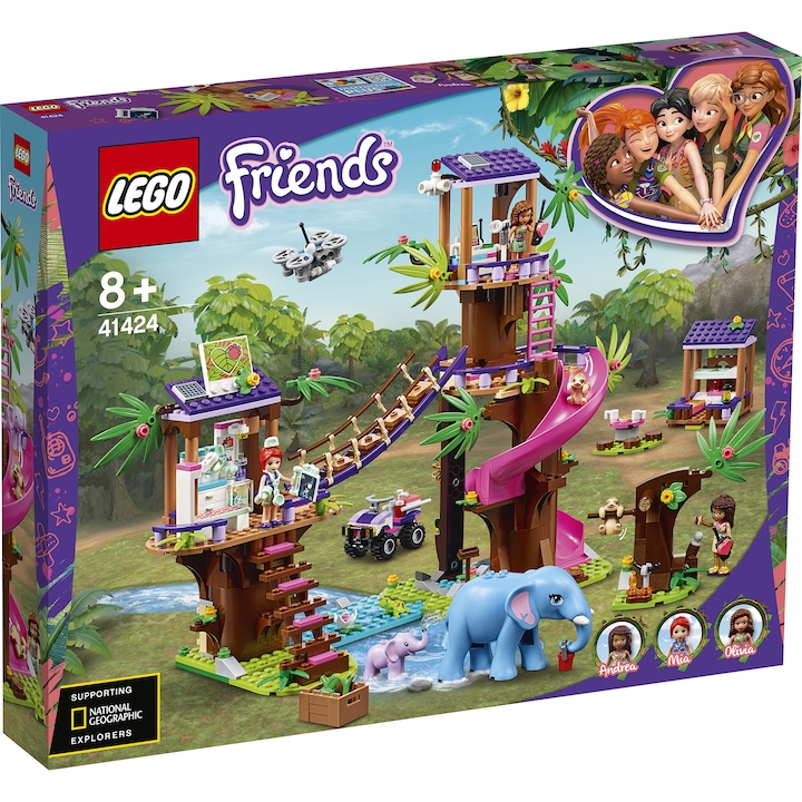 LEGO® Friends 41424 Dzsungel Mentőközpont