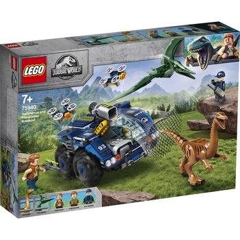 LEGO Jurassic World - Evadarea lui Gallimimus si Pteranodon 75940, 391 piese LEGO Jurassic World - Evadarea lui Gallimimus si Pteranodon 75940, 391 piese