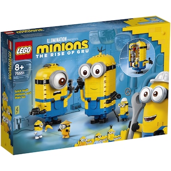LEGO Minions - Figurine Minioni din caramizi 75551, 876 piese LEGO Minions - Figurine Minioni din caramizi 75551, 876 piese