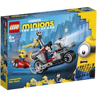 LEGO Minions - Urmarire de neoprit cu motocicleta 75549
