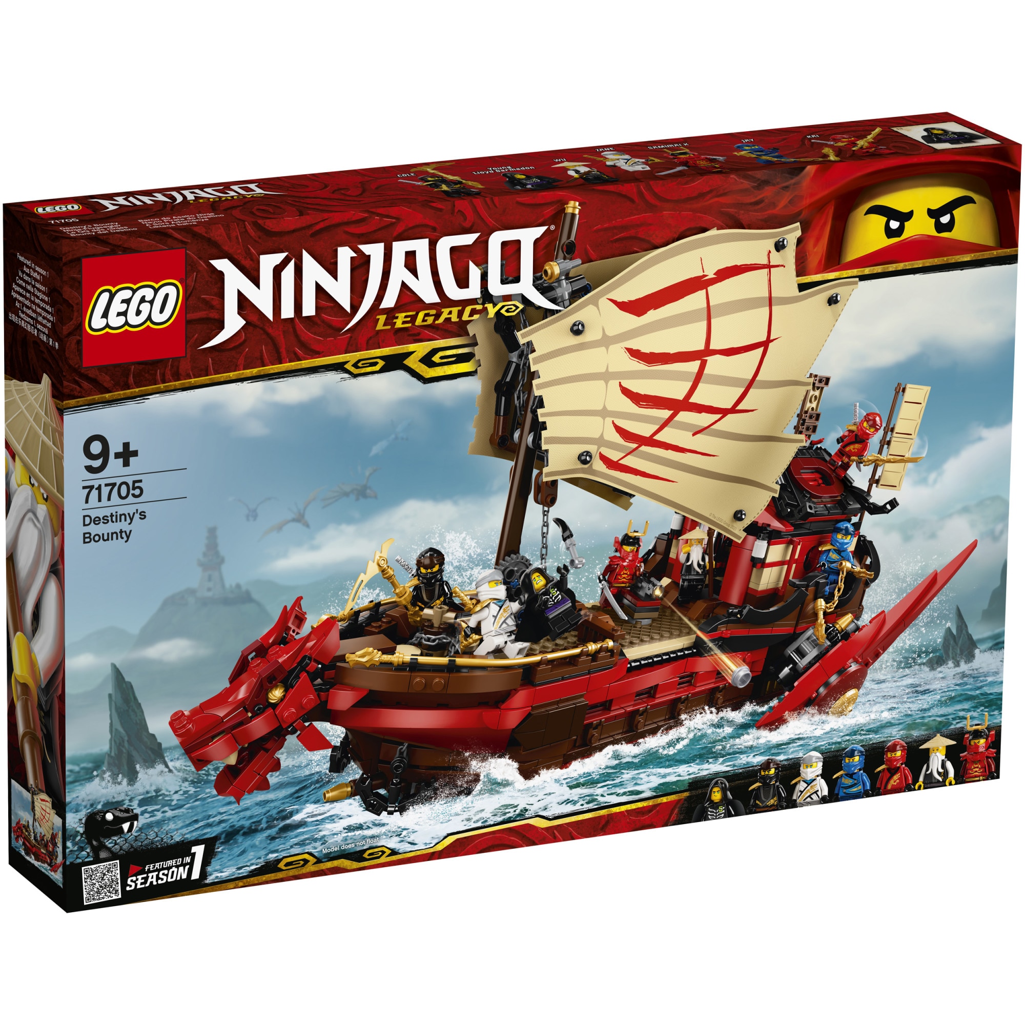 Changes from reality noon LEGO NINJAGO - Destiny's Bounty 71705, 1781 piese - eMAG.ro